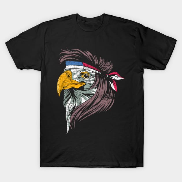 Patriot American 4th Of July American Bald Eagle T-Shirt by ShirtsShirtsndmoreShirts